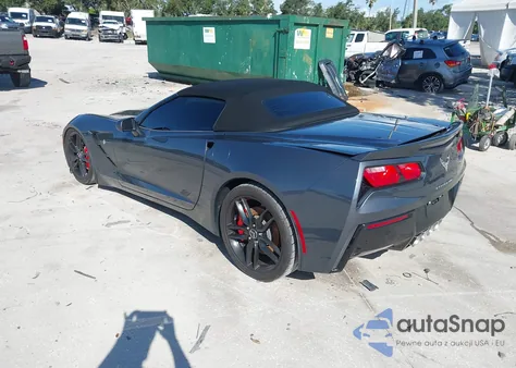2014 Chevrolet Corvette Stingray Z51 z USA, uszkodzony, nr VIN 1G1YL3D70E5110276